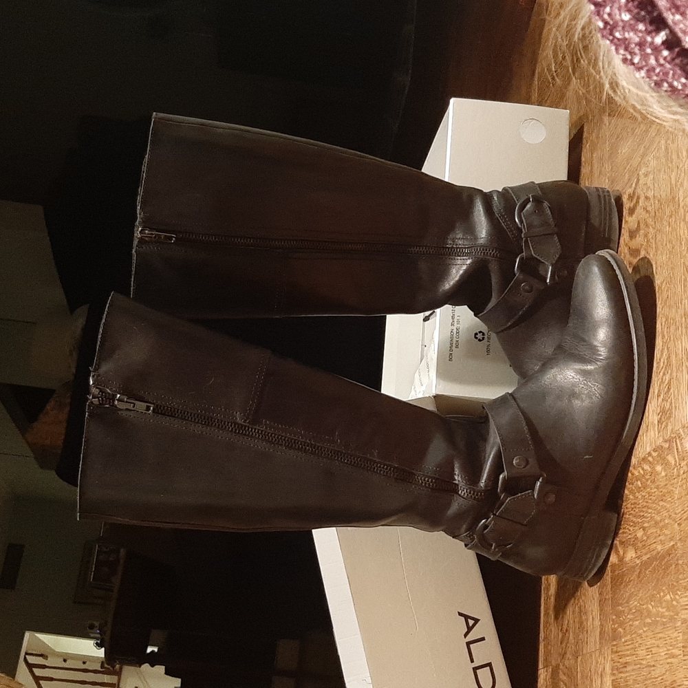 ALDO - Laraway Black Knee-High Boots